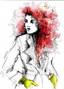 pen + colour pencil1